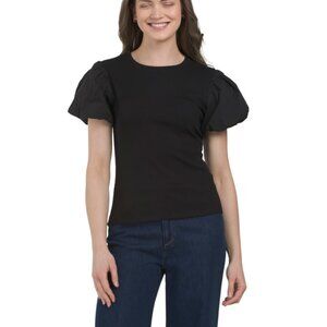 TRUTH Black Short Sleeve Crew Neck Tee